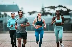 Achieving the Perfect Tone: How Often Should You Exercise for Results? 3 image of man and 3 women doing cardio exercise Scotland to help tone and remove fat from the body.